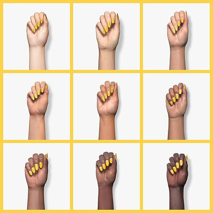 Kiara Sky Long Lasting Nail Dip Powder Yellow Tones 1 oz, Sunny Daze