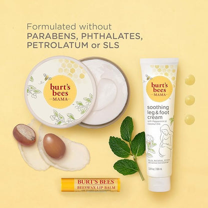 Burt's Bees Pregnancy Essentials Gifts Set, Nourishing