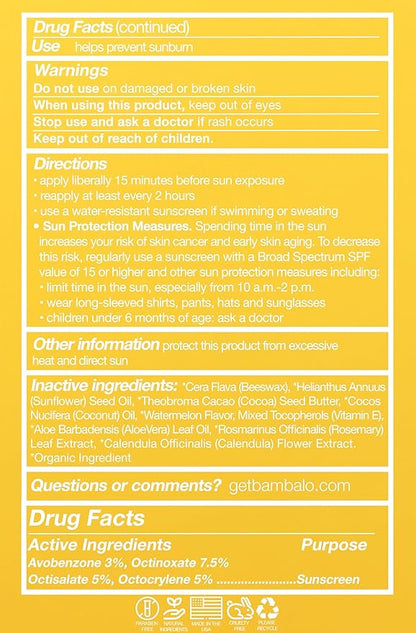 4-Pack Watermelon SPF 15 Lip Balm