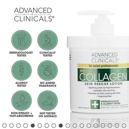 Advanced Clinicals Hyaluronic Acid Body Lotion Firming