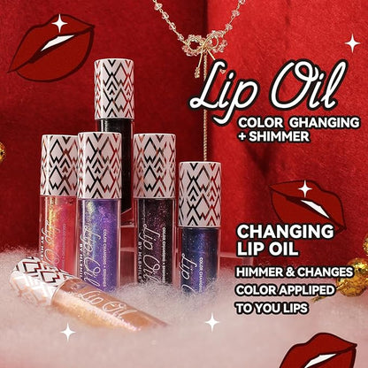2 Colors Boss Up Color Changing Lip Oil,