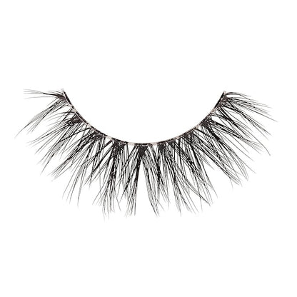 KISS Lash Couture LuXtensions Collection False Eyelashes, Flat Lash Technology, Super Slim Lash Band, Real Lash Extension Fibers, Reusable, Contact Lens Friendly Strip Lashes, Style Royal Silk, 1 Pair