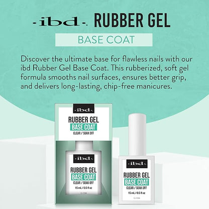 IBD Rubber Gel Base Coat 0.5 oz