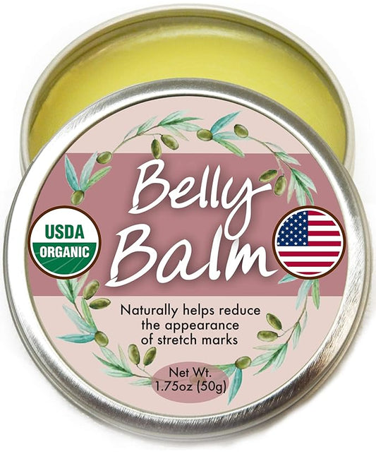 Organic Belly Balm - Natural, Made