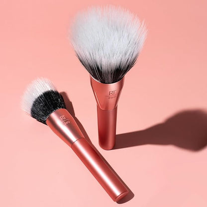 Real Techniques Extra Big Stippling Brush, Large Makeup Brush for Liquid & Cream Foundation, BB/CC Cream, Skin Tints, XL Oversized Brush, Cruelty-Free, Synthetic Bristles, 1 Count