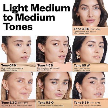 Kosas Revealer Concealer - Medium Coverage Makeup with 04 N)