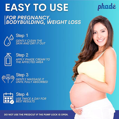 Phade Stretch Mark Cream with CICA 200ml