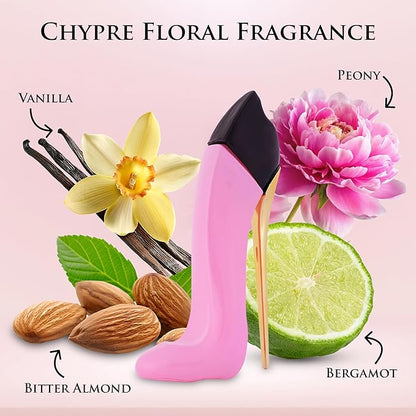 URBAN COLLECTION Bad Girl Blush for Women – Eau De Parfum 3.4 fl oz – Vegan, Cruelty-Free & Paraben-Free – Sweet Citrus Bergamot with Hints of Almond – Warm Vanilla & Peony – Elegant 100ml Bottle