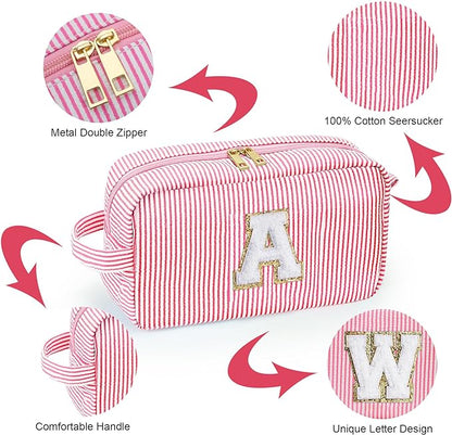 YOOLIFE Initial Makeup Bag for