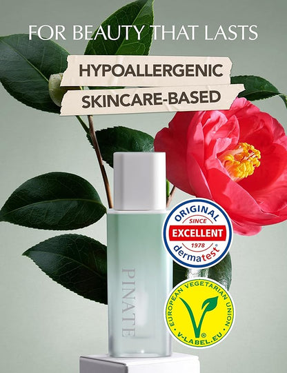 Natural Bloom Korean Lip Oil Serum 0.14 fl oz | Moisturizing Lip Booster Plumping Oil Serum Enriched w/Camellia & Safflower Oils | Non-Irritating Clear Lip Gloss with Glazed Finish (Clear Dew)