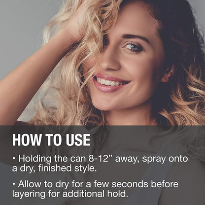 GREAT CLIPS Solutions Buildable Hairspray, 10oz | Protects Against Humidity | Provides Long-Lasting Hold & Shine | For All Hair Types