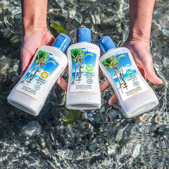 Panama Jack Sunscreen Suntan Lotion - SPF 15, Broad Spectrum UVA/UVB Protection, PABA, Paraben, Gluten & Cruelty Free, Water Resistant (80 Minutes), 6 FL OZ