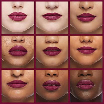NYX PROFESSIONAL MAKEUP Soft Matte Lip Cream, Lightweight Liquid Lipstick - Prague (Matte Merlot)