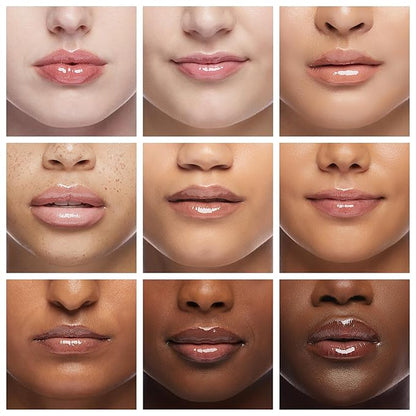 Hydrating Lip Glow Oil, Moisturizing Lip Glow Oil, Nourishing Glossy Transparent Lip Oil, Plumping Lip Oil, Lip Balm, Non-sticky Tinted Toot Lip Balm for Lip Care (RASPBERRY) 0.2 OZ