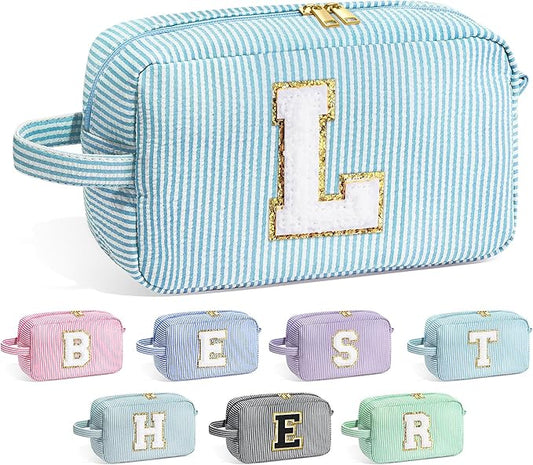 YOOLIFE Makeup Bag - Initial