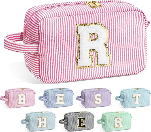YOOLIFE Initial Makeup Bag for