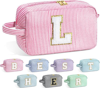 YOOLIFE Initial Makeup Bag for