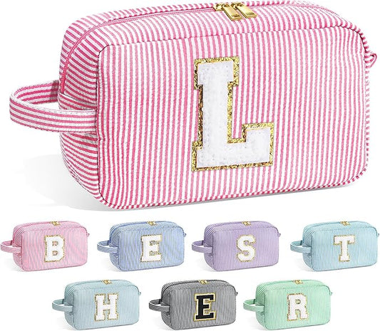 YOOLIFE Initial Makeup Bag for