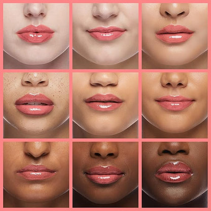 Neutrogena Hydro Boost Hydrating Lip Shine, 30 Flushed Coral Color 0.10 Oz