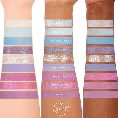ColourPop Eyeshadow Palette - Eye Makeup Palette with Matte, Metallic, Matte Sparkle & Glitter Finishes - High-Pigment Eye Makeup with a Long-Wearing Formula - In a Trance (0.3 oz)