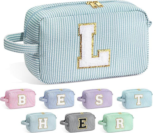 YOOLIFE Makeup Bag - Initial